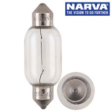 Narva 47265 - 12V 10W SV8-5.8 Festoon Globes (Box of 10)